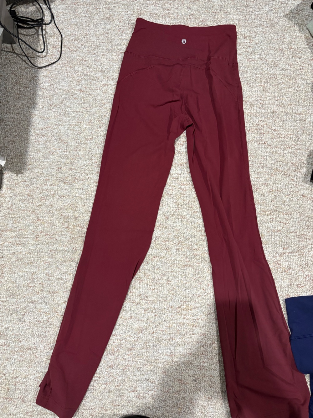 lululemon athletica High-Rise Wine Red Leggings